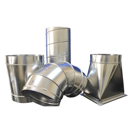Circular Type Galvanized Iron Ducts & Fittings