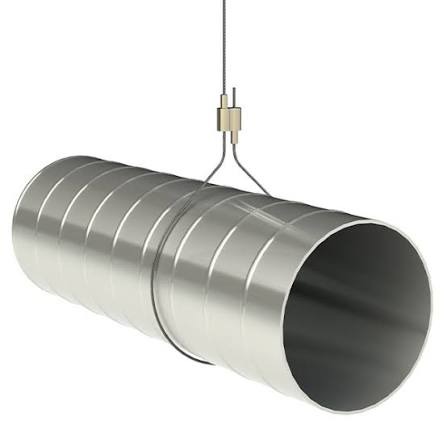 Spiral Circular Type Galvanized Iron Ducts & Fittings